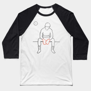 Digital illustration of a boxer Baseball T-Shirt